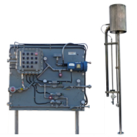 Waste Gas Burner with Touch Screen Control Panel