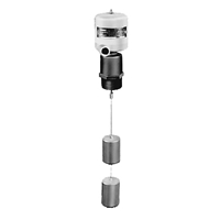 top mounted level control switches stainless steel displacer