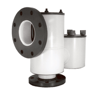 polyvinyl chloride conservation vent