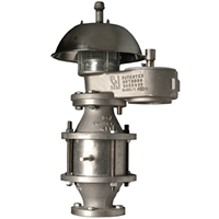 combination conservation vent and deflagration flame arrester